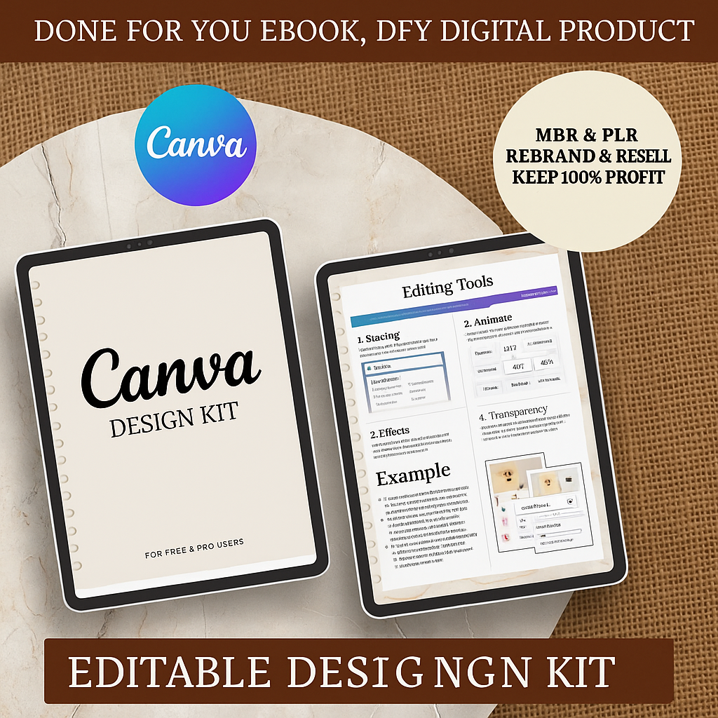 Editable Canva Course Templates | Learn Canva Fast | Training Video & Templates Included