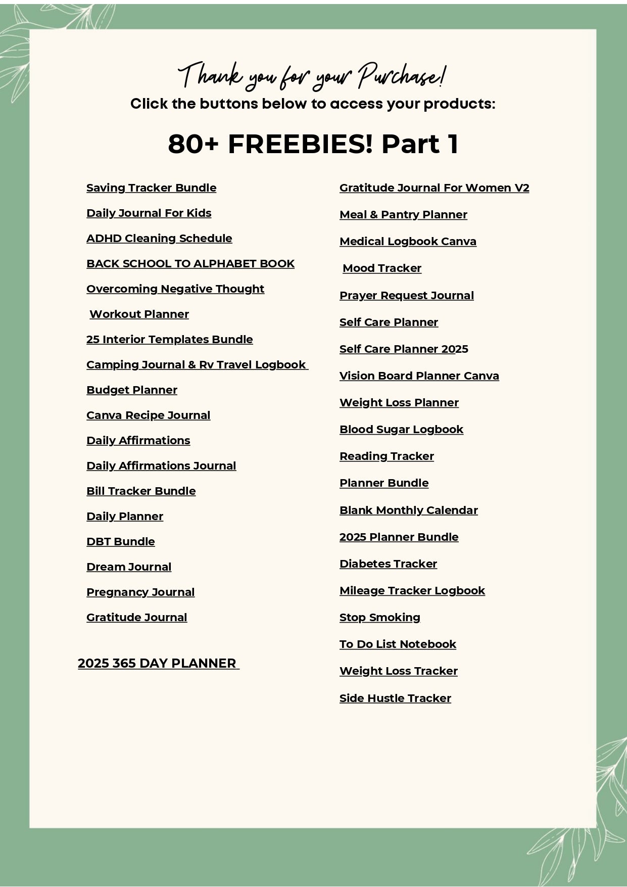 2025 Canva Template Mega Kit – 200+ Templates + 80 Bonus Designs | Editable | Instant Download