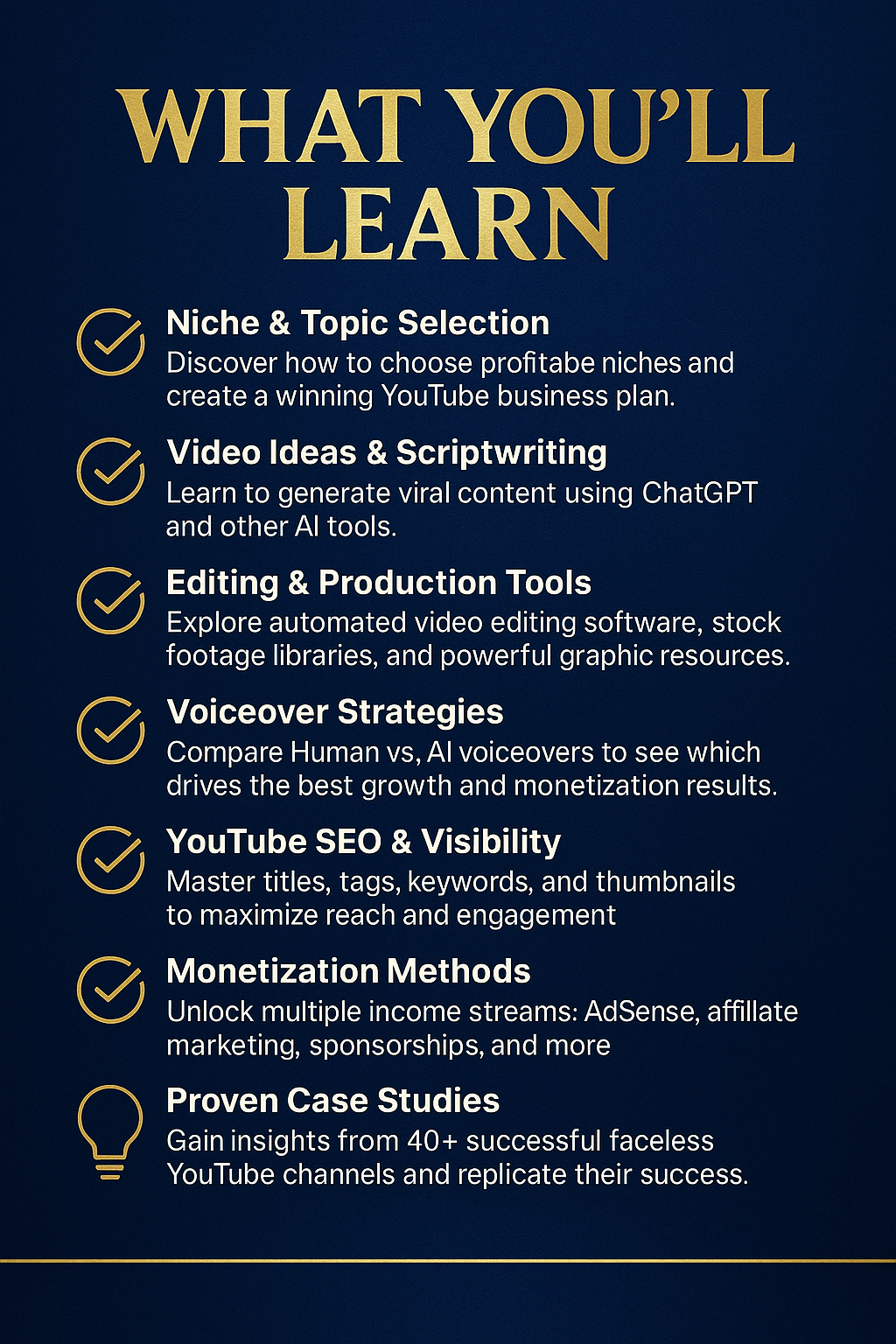Faceless YouTube Automation Guide – AI Content, Passive Income & MRR License