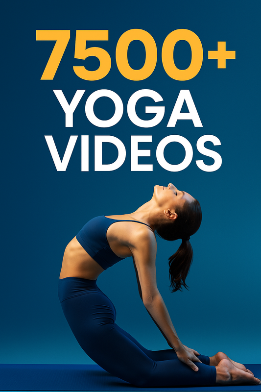 *7,500+ Yoga Videos – Ultimate Yoga Video Library | All Levels | Instant Access | Digital Download