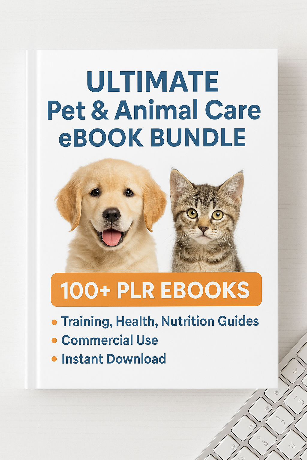Ultimate Pet & Animal Care eBook Bundle | 100+ PLR eBooks | Commercial Use | Training, Health, Nutrition Guides